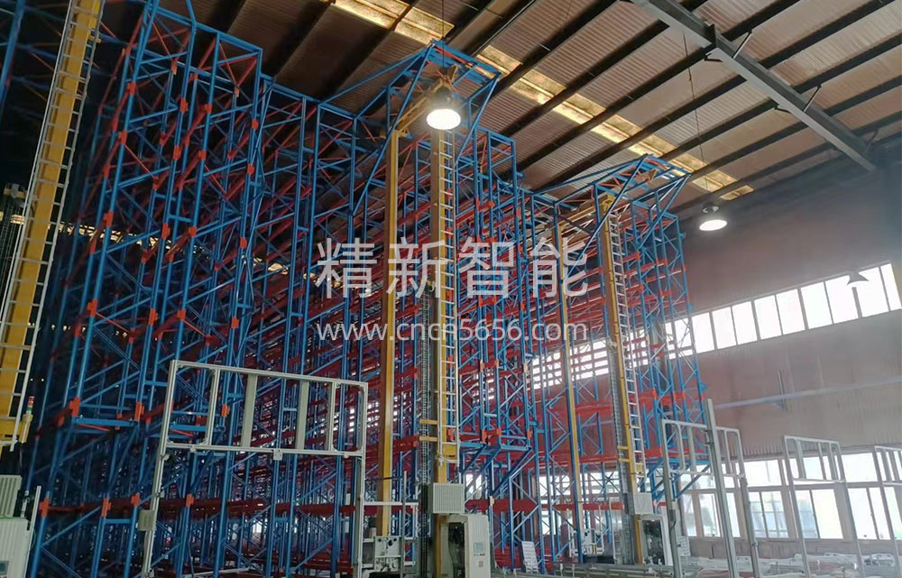 机械设备行业智能仓储升级：4台堆垛机+7280货位立体库+穿梭车系统实现高效物流协同